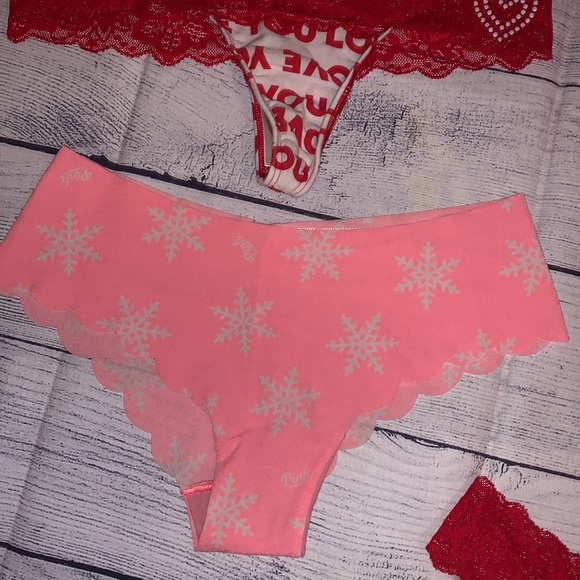 PINK/VS Seasonal Panty Bundle (7) - Picture 6 of 17